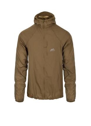 Куртка ветровка helikon-tex tramontane - windpack coyote xxl