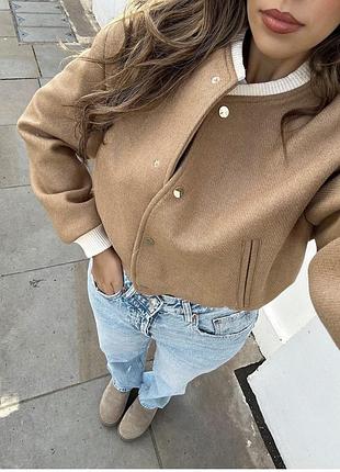 Бомбер zara