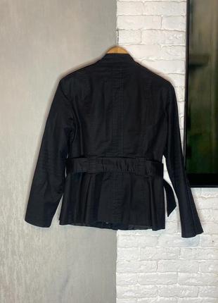 Куртка с накладными карманами в стиле милитари zara, l4 фото