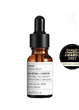 Evolve organic beauy bio-retinol + c skin booster