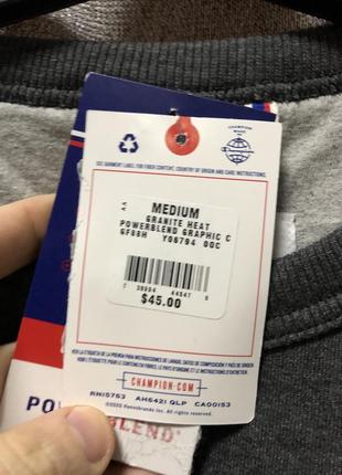 Світшот кофта champion powerblend graphic sweatshirt 5