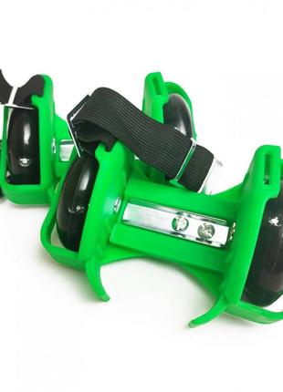 Ролики на пятку rs-0029 светящиеся колеса