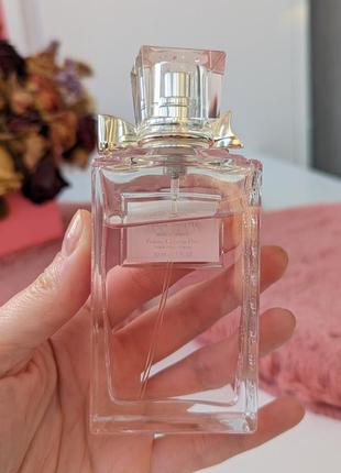 Miss dior rose n'roses dior туалетна вода для жінок 50 ml оригінал4 фото