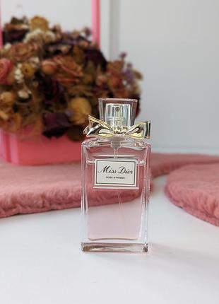 Miss dior rose n'roses dior туалетна вода для жінок 50 ml оригінал2 фото