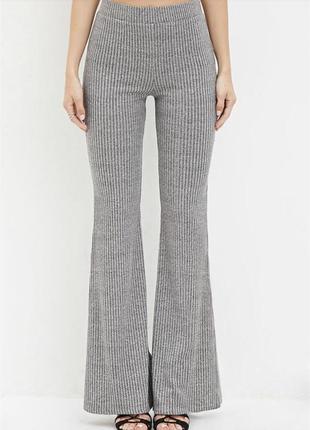 Штани брюки кльош в рубчик