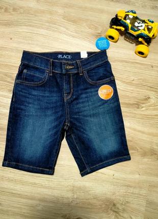 Джинсовые шорты для мальчика/ классические джинсовые шорты/ шорты для мальчика/children's place/ шорты children's place1 фото
