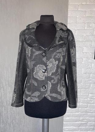 Полушерстяной кардиган gerry weber, xxl 52-54р