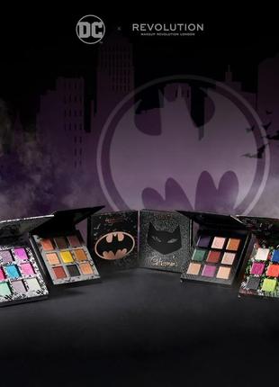 Палетка тіней makeup revolution x dс batman ™8 фото