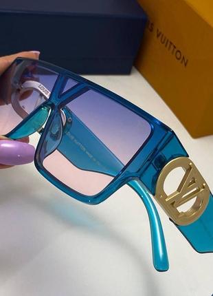 Брендовые очки в стиле louis vuitton ♥️1 фото
