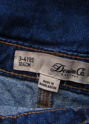 Стильний джинсовий літній напівкомбінезон комбінезон denim co4 фото