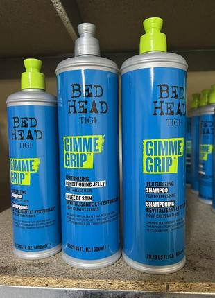 Шампунь или кондиционер для объема волос 
tigi bed head gimme grip shampoo texturizing