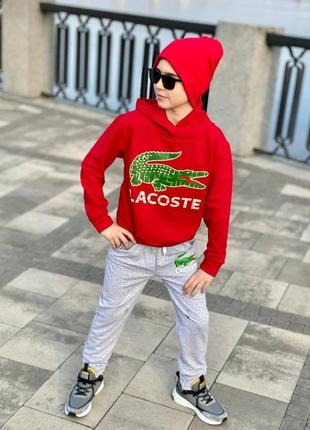 Стильный спортивный костюм lacoste3 фото