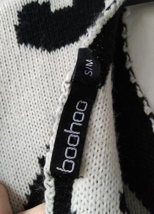Очень крутой женский свитер в пятнистый принт от boohoo8 фото