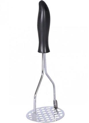 Толкушка для пюре метал 24см d8,5 см knz