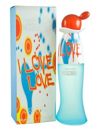 Туалетная вода moschino i love love москино ай лав 100 мл3 фото