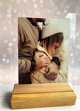 Печать фотографий на фоторамку с подсветкой (управление с дистанционного пульта)