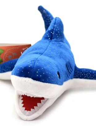 Мягкая игрушка акула брюс 01/3,  35 см, игрушка подушка для детей и взрослых, трендовая игрушка акула7 фото