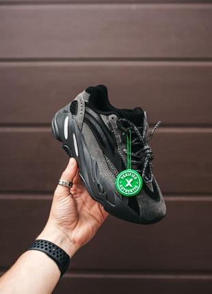 Кроссовки распродаж❤adidas yeezy boost 700  v2 black1 фото