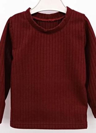 Водолазка рубчик для девочки 2