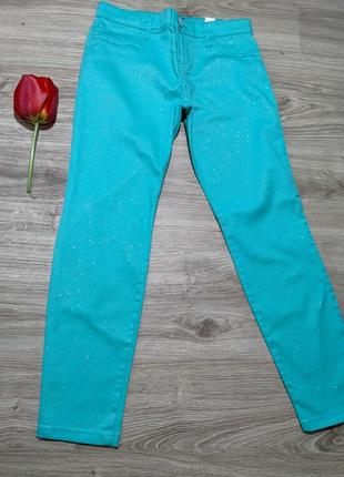 Джинсы для девочки/ джинсы летние для девочки/ яркие джинсы/children's place1 фото