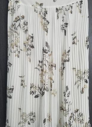 Юбка миди плиссе