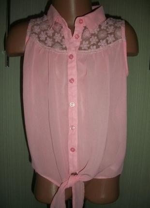 Яркая нарядная рубашка,блуза на 8-9 лет marks&spencer маркс и спенсер