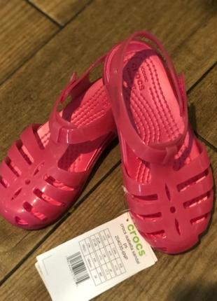 Босоножки для девочки крокс crocs isabella, с95 фото