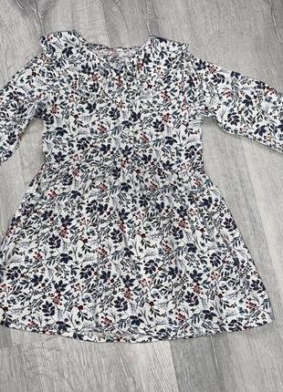 Платье с длинными рукавом primark, 2-3года