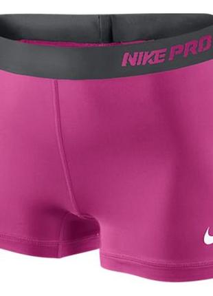 Яркие привлекательные короткие шорты для спорта фитнеса nike pro 2,5