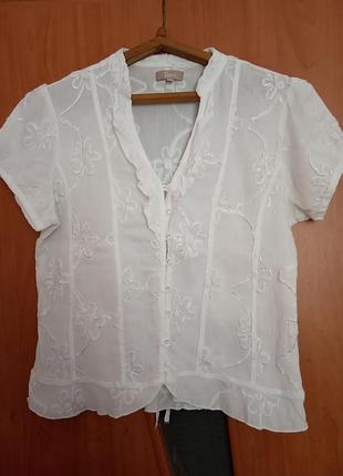 Легенька біла блузка, індійського виробництва