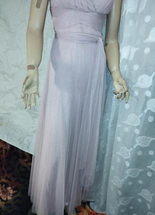 Вечерний, праздничный сарафан, платье,персикового цвета.4 фото