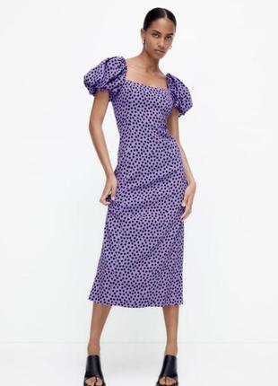 Шикарное летнее платье от zara