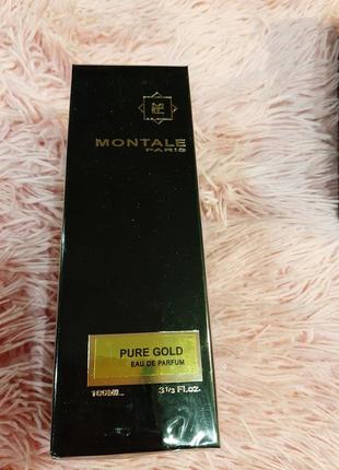 !парфюмированная!! вода женская montale pure gold 100 мл