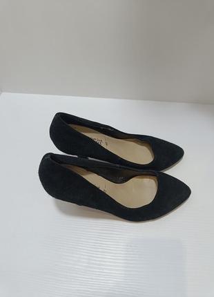 Туфли женские. черные туфли. замшевые туфлы3 фото