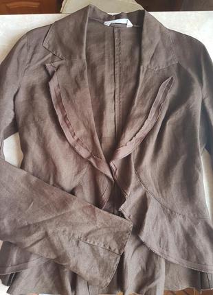 Льняной пиджак promod, р. s-m4 фото