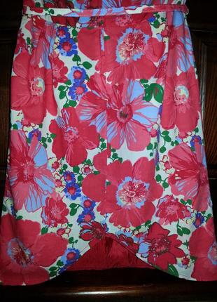 Класне яскраве плаття, сарафан з цікавим розрізом2 фото