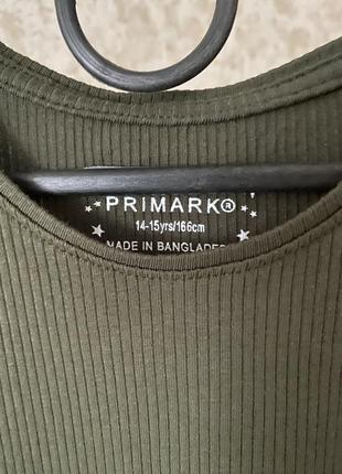 Футболка рубчик primark2 фото