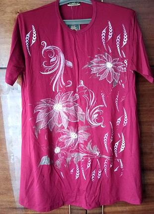 Футболка женская (турция) р.50-52 полубатал