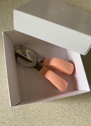 Столовый набор: ложечка и вилочка