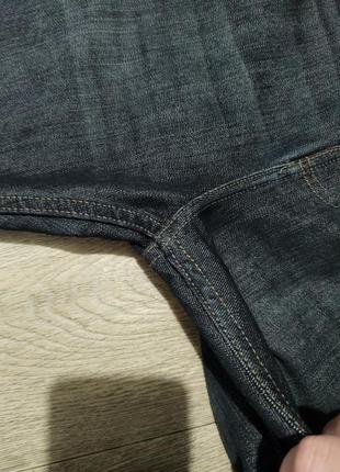 Чоловічі джинси/next/темно-сині джинси/штани/жовтогарячий одяг/5 фото