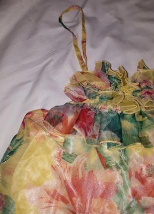 Майка-блуза цветная р.м4 фото