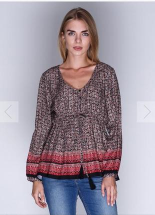 Нова блуза довгий рукав вiскоза