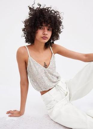 Укорочений топ zara