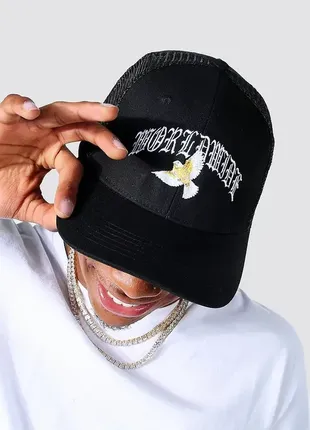 Кепка boohoo embroidered dove trucker