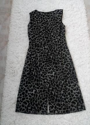 Sale платье-футляр тигровый принт2 фото