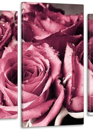 Модульна картина букет троянд art-118_31 фото