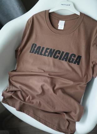 Футболка с логотипом balenciaga футболка оверсайз2 фото