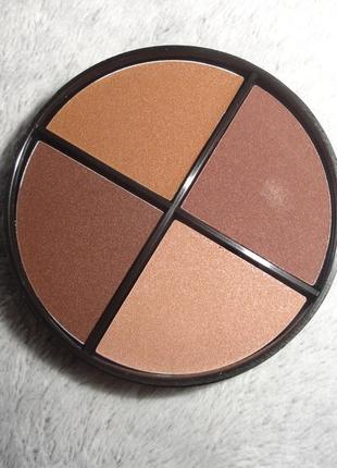 H&m палетка шелковых теней foundation palette цвет cold undertones5 фото