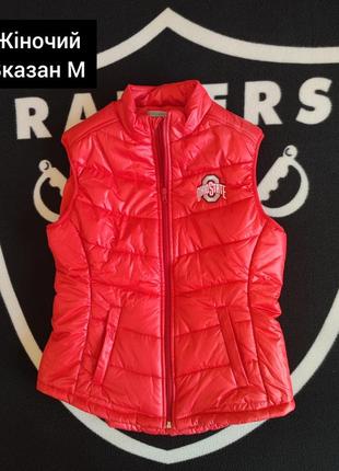 💯🏈оригинал. женская жилетка cutter &amp; buck x ohaio state buckeyes.