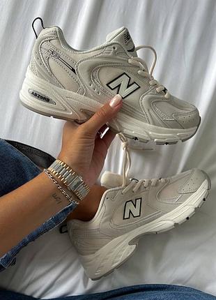 Кроссовки new balance 530ink beige premium